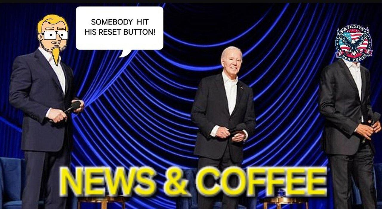 NEWS & COFFEE- DEBATE PREP, WHAT BIDEN HAS DONE, HOW THE COUNTRY IS LOOKING AND MORE