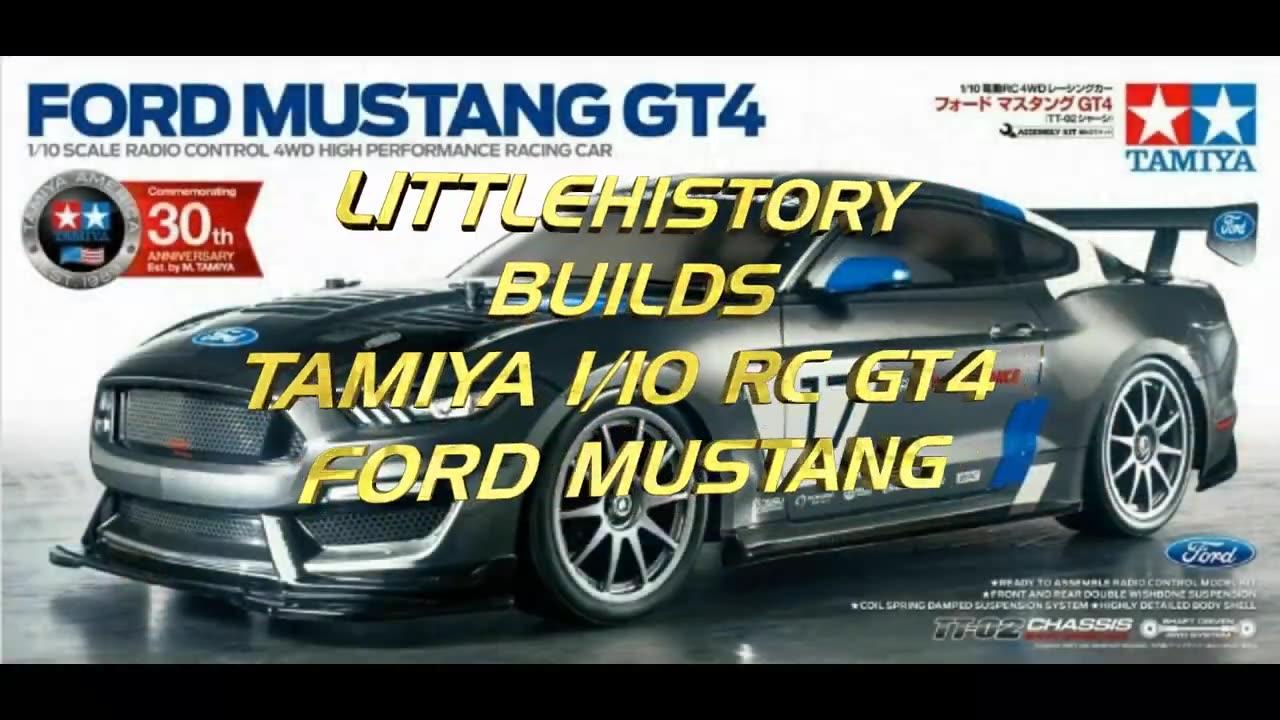 #15 Build the #Tamiya 1/10 scale #RC #Ford #Mustang #GT4. The Terry "Senior" Memorial build