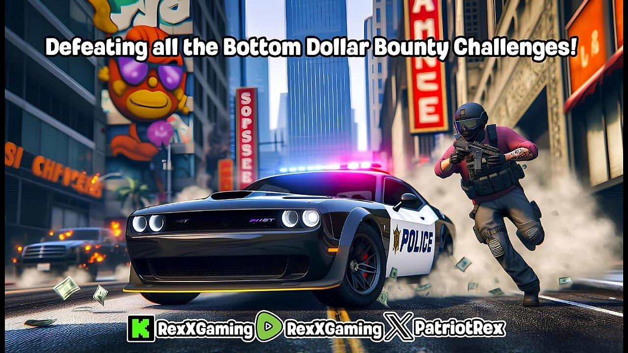 Trying out the new Bottom Dollar Bounties on GTA Online!