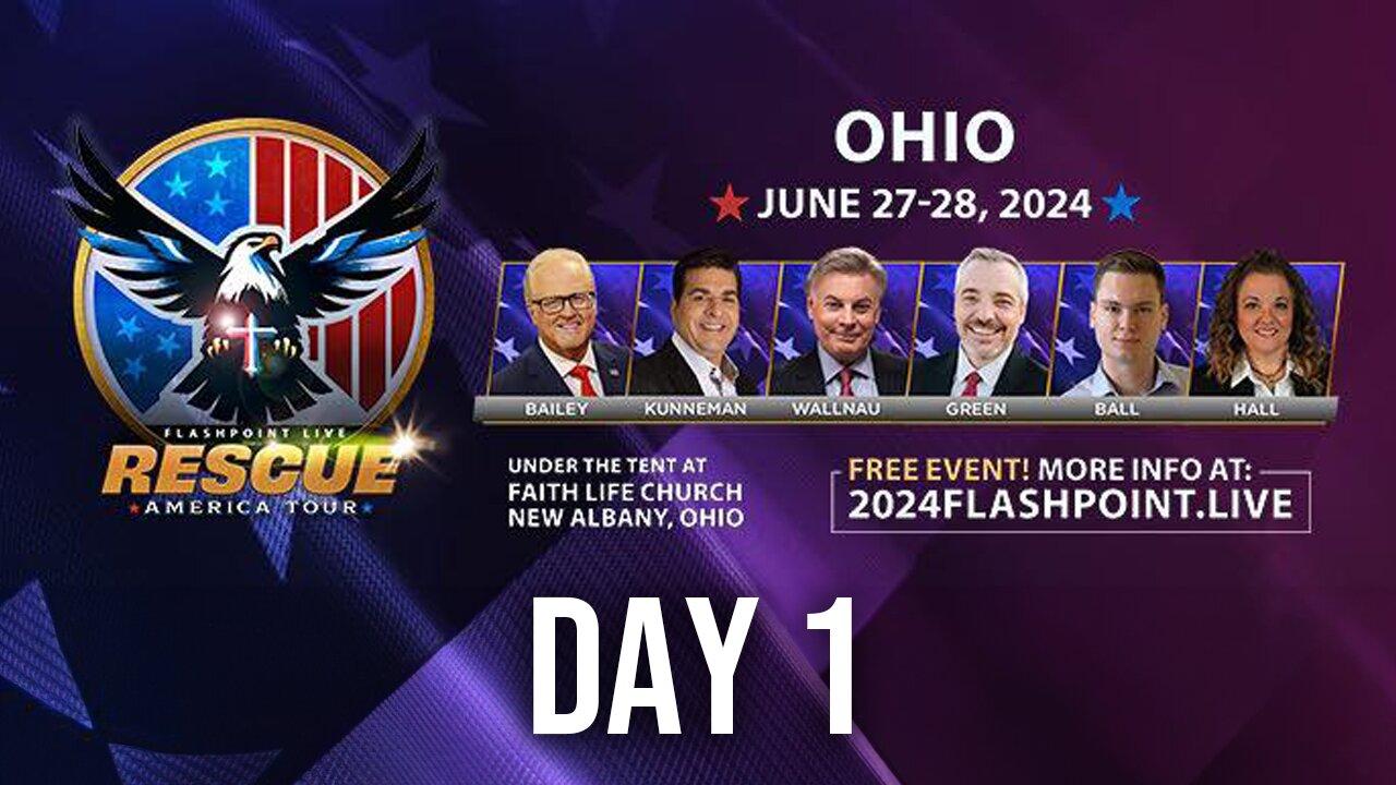 FlashPoint Live Ohio Day 1 LIVE NOW | News & Special Guests