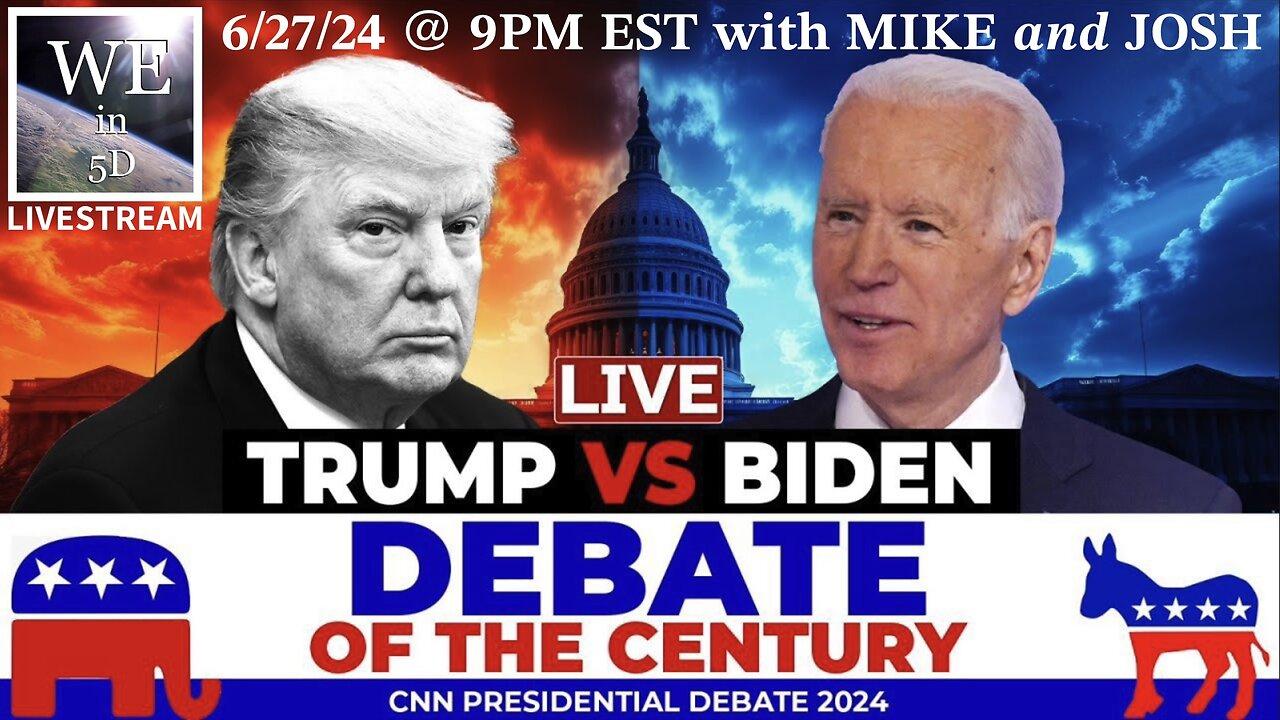 WATCH PARTY for the Debate of The Century: Mike and Josh React LIVE to the Trump/Biden Show, Tonight @ 9PM!