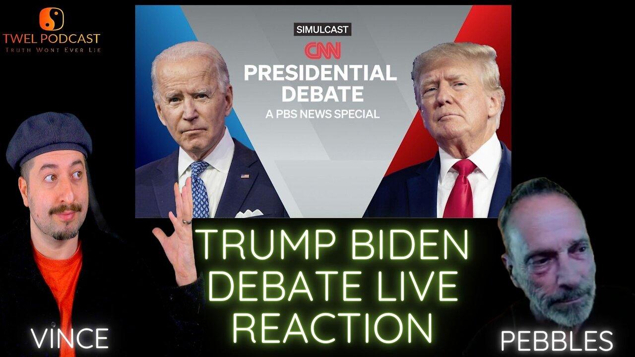 Donald Trump Joe Biden Debate Live Reaction