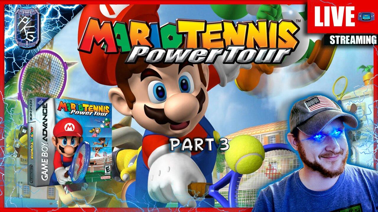 FIRST TIME - Part 3 | Mario Tennis Power Tour | GBA | !Subscribe & Follow!