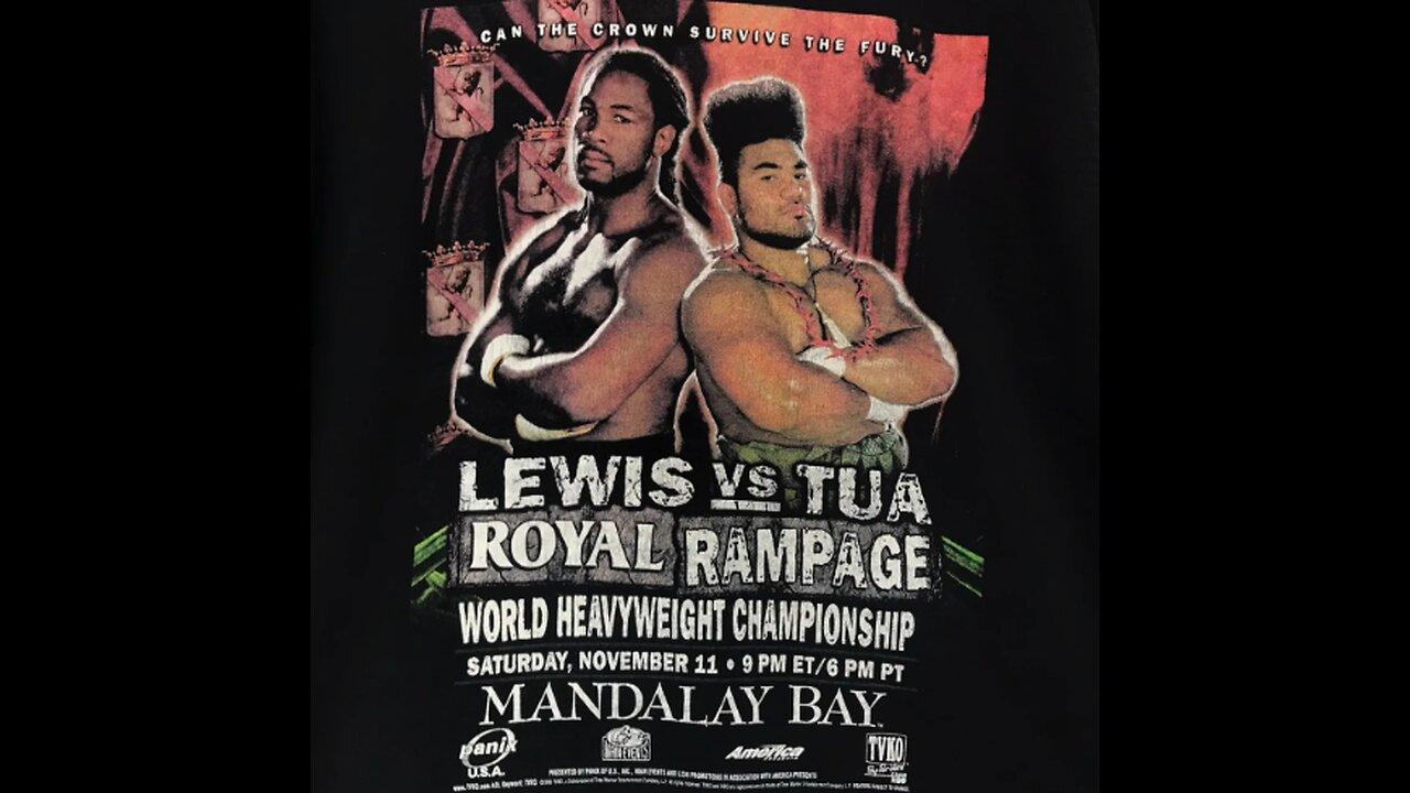 Lennox Lewis vs. David Tua (2000)