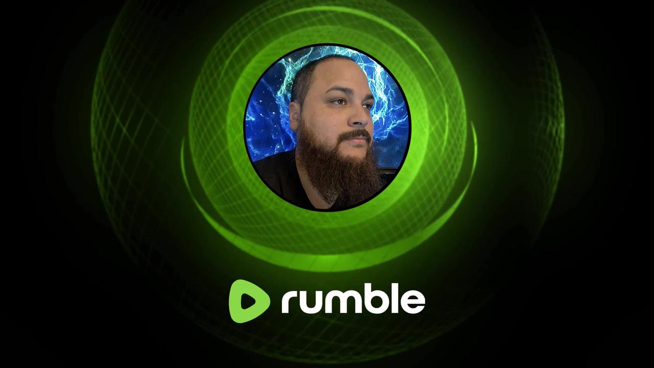 my First stream on Rumble