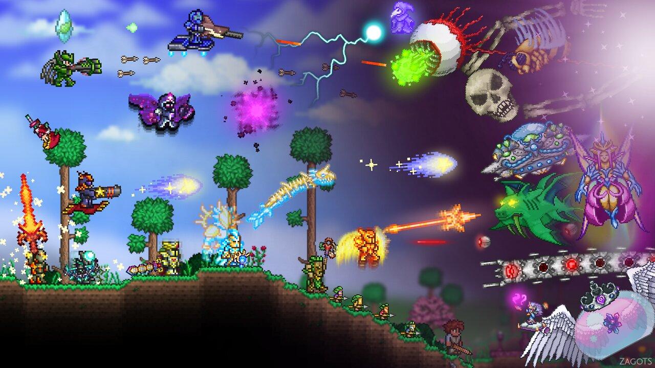 Terraria: Welp we go for pain with TinyPlayers