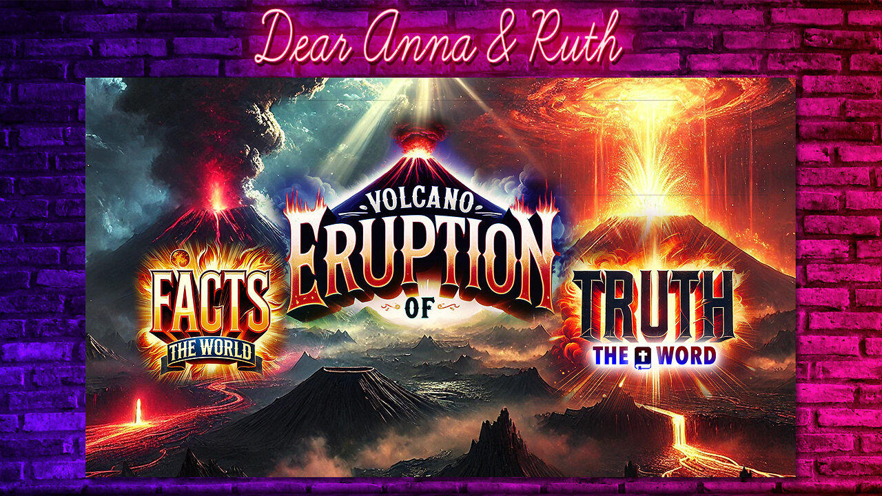 Dear Anna & Ruth: Volcano Eruption (Truth/The Word or Facts/The World)