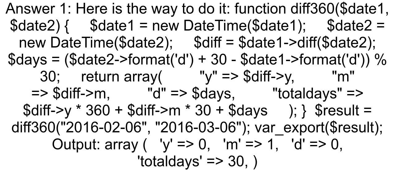 How to get the difference between two dates with - One News Page VIDEO