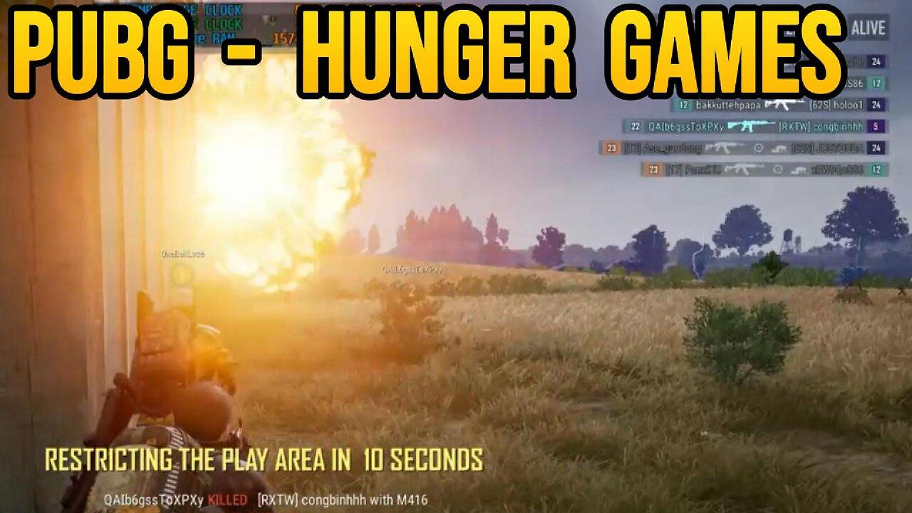 Hunger Game in PUBG for the WIN