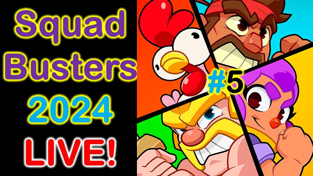 Squad Busters LIVE! I rank top 100 on New Zealand leaderboard! New Supercell Game 2024 gameplay. #12