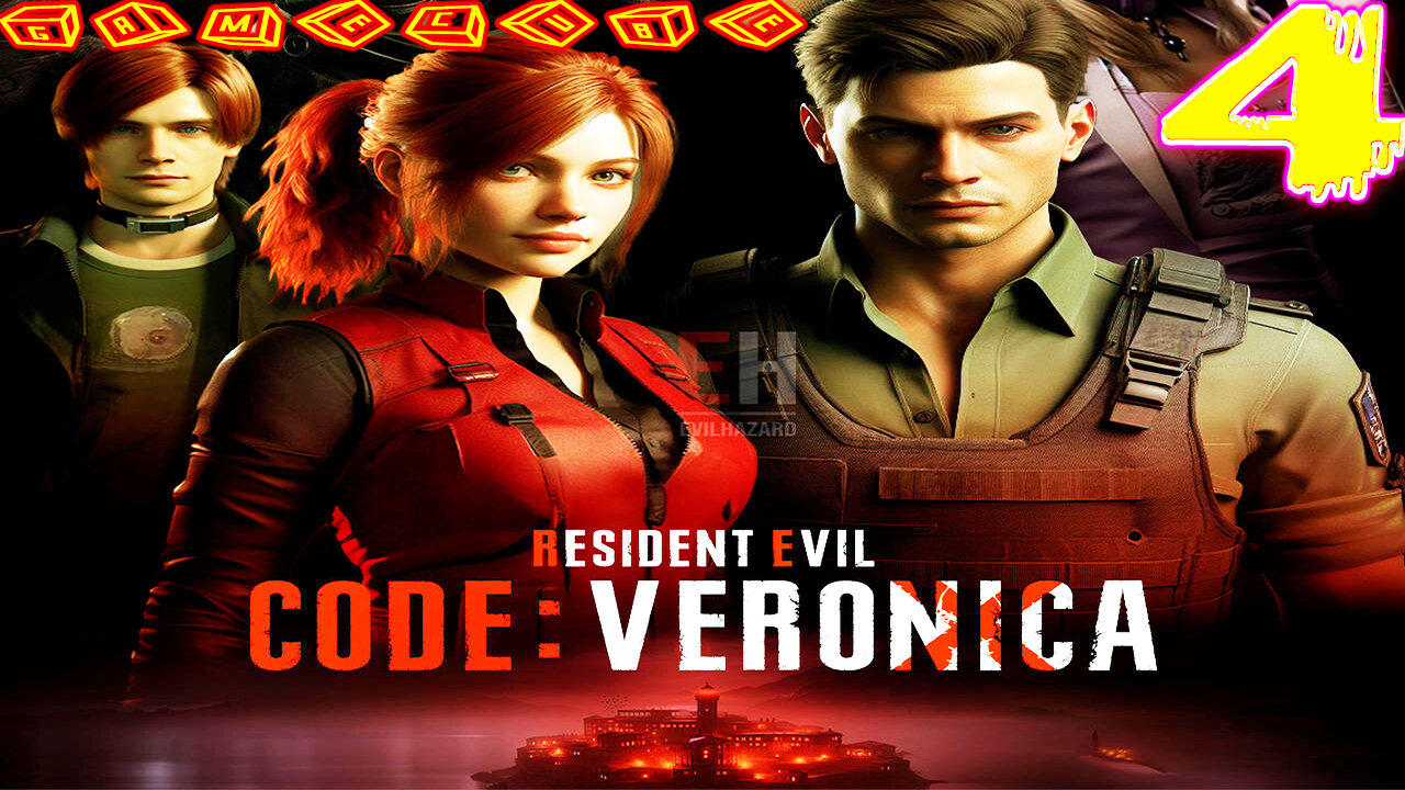 [ 2001 ]🕹️Gamecube🕹️ 🧬Resident Evil Code: Veronica X🧬 🧟Survival-Horror🧟 Part 4