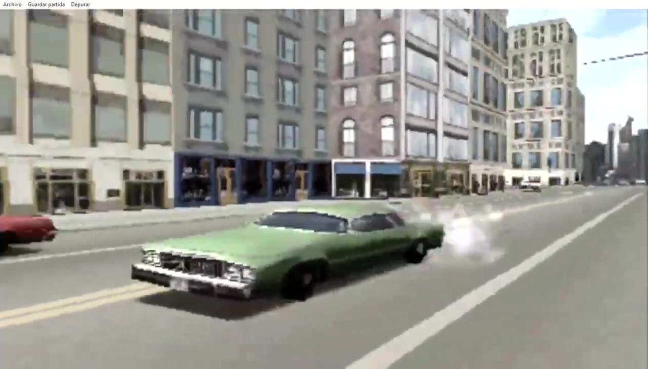 High speed chase of a 1976 Mercury Monarch in Chicago in Driver 2 - part 6