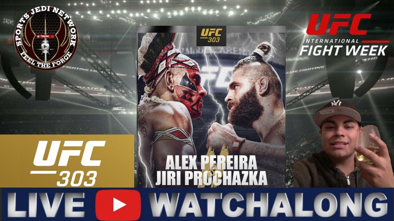 Join Us For A Watch ALONG Party Of Pereira Vs. Prochazka 2 At UFC 303 International Fight Week