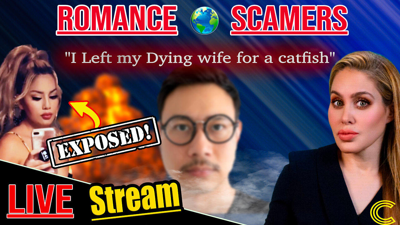 MAN Leaves DYING Wife for Internet CATFISH Scammerlive June 29