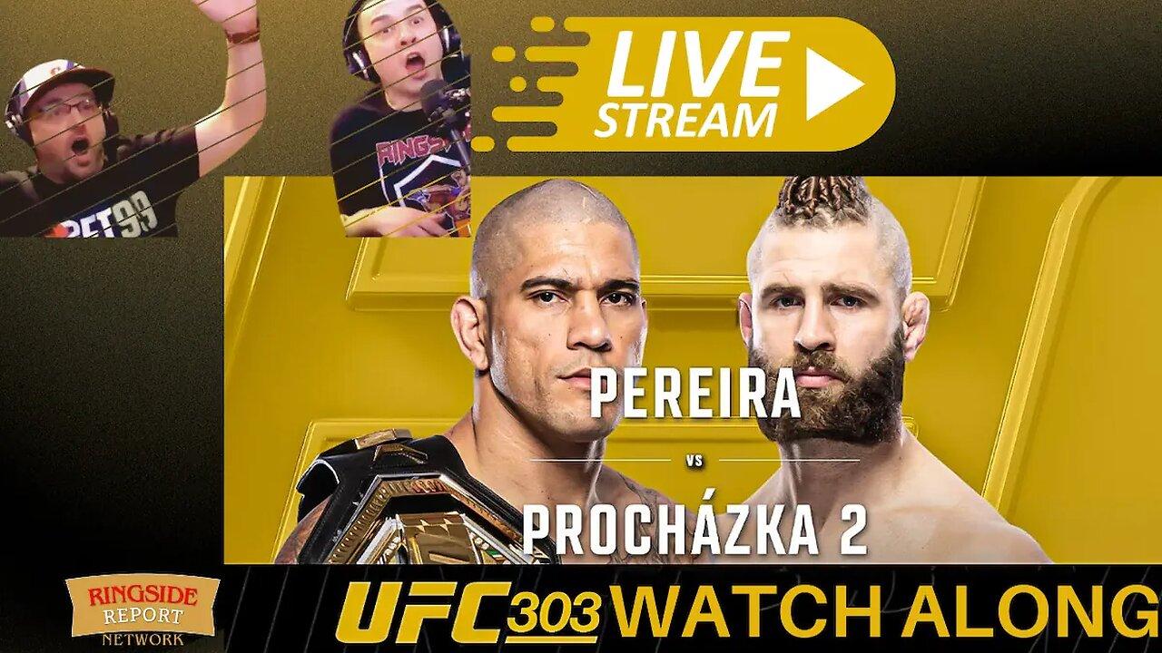 #UFC303  LIVE WATCH ALONG | Instant Reactions🟥