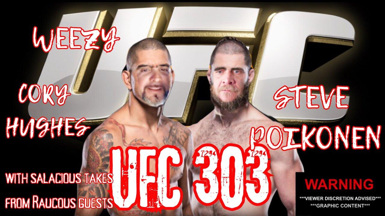 UFC 303 Fight Commentary | Steve Poikonen | Cory Hughes