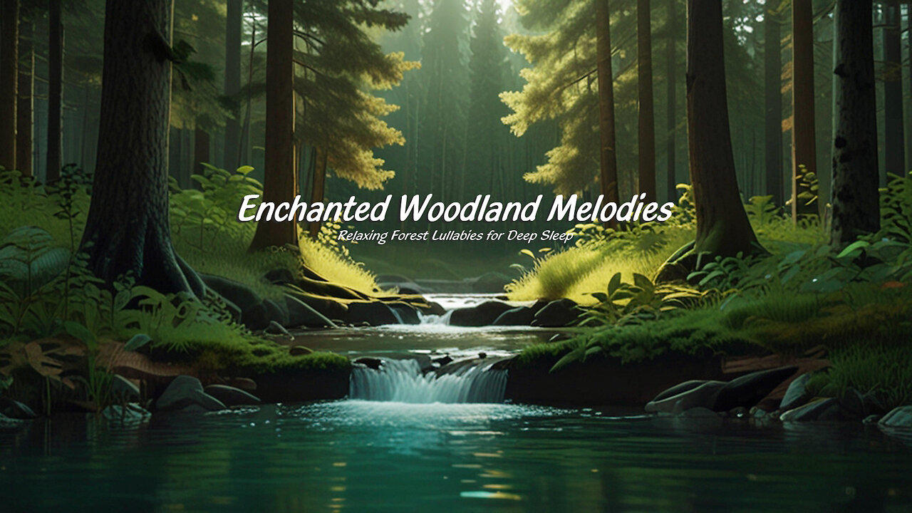 Enchanted Woodland Melodies - Relaxing Forest Lullabies for Deep Sleep | Forest Lullabies
