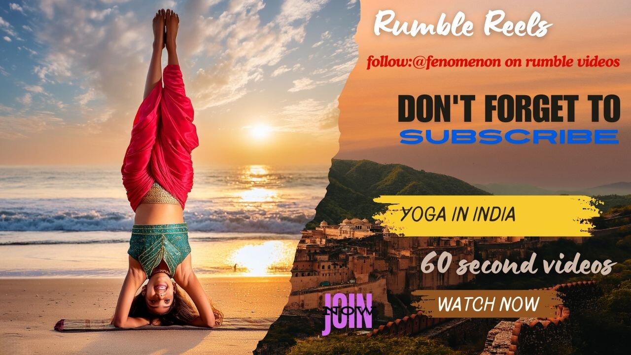 Learn Yoga in Rajasthan for foreign yoga fans Short Rumble Reel