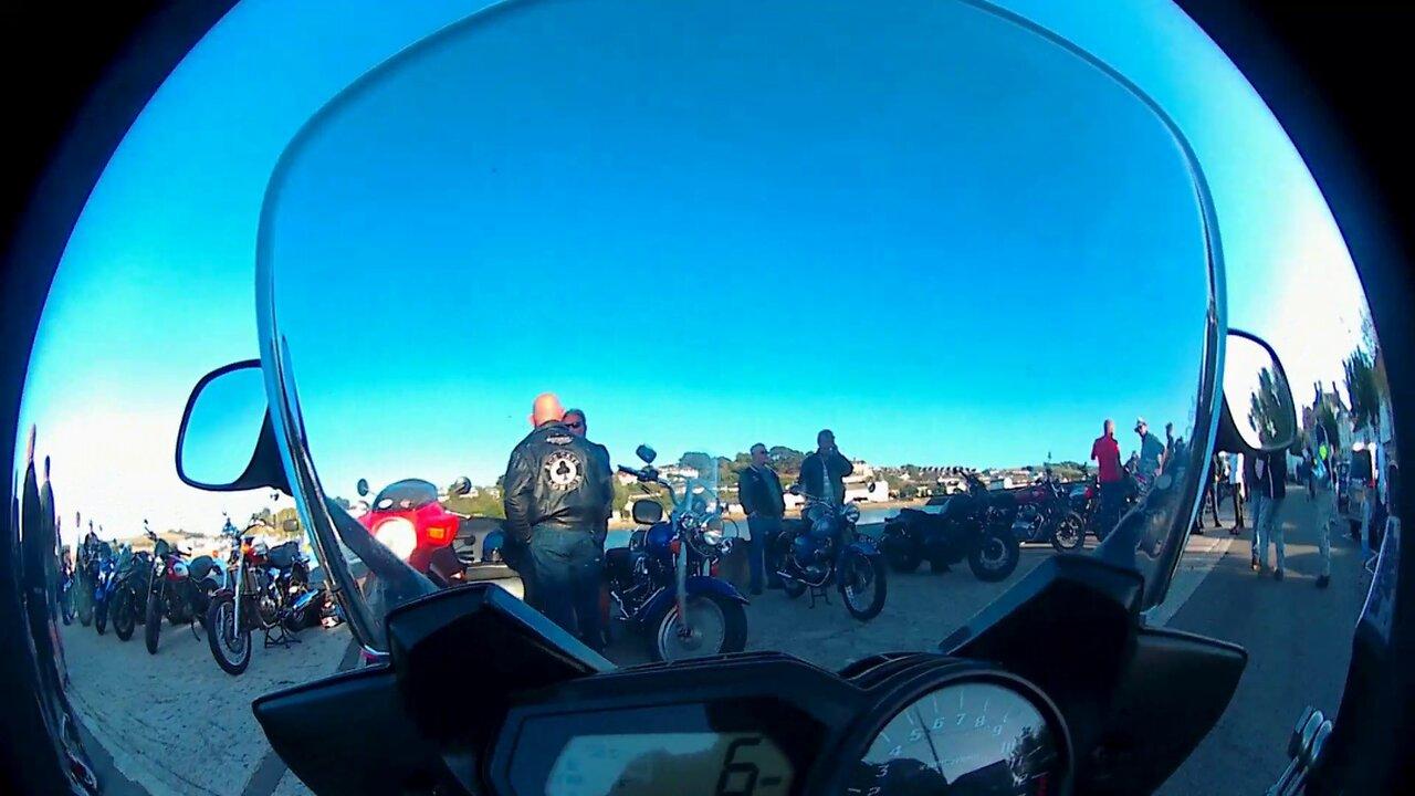 minehead, barnstaple, bideford, bike night, ride, into the sun, blinding, #4k,