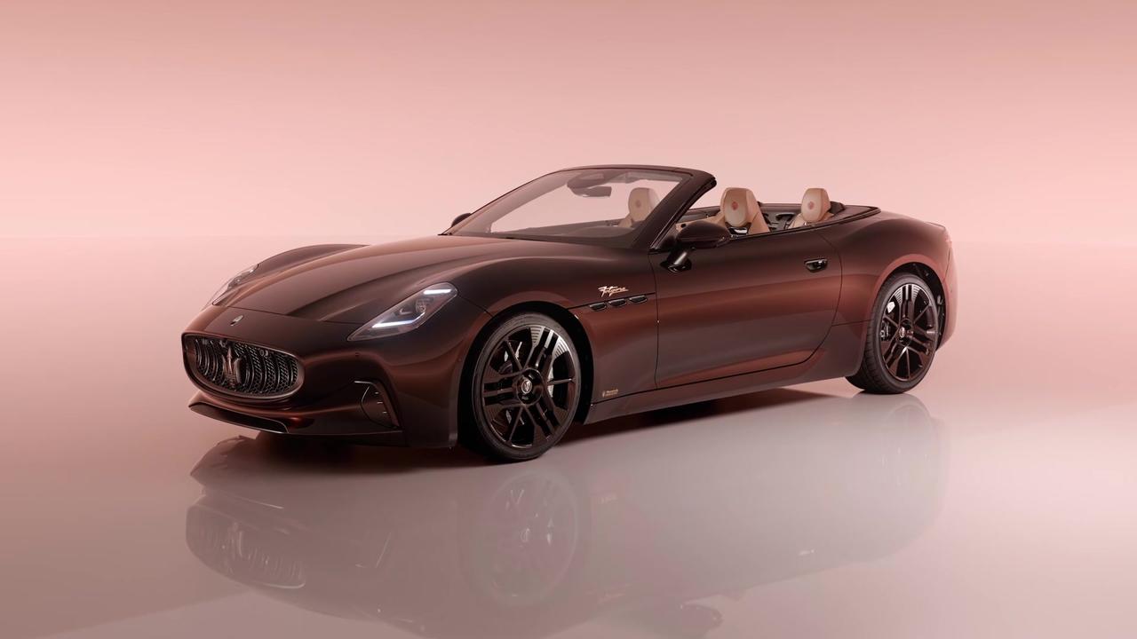 Maserati GranCabrio Folgore Tignanello - the first 100% electric luxury convertible inspired by tradition, innovation and crafts