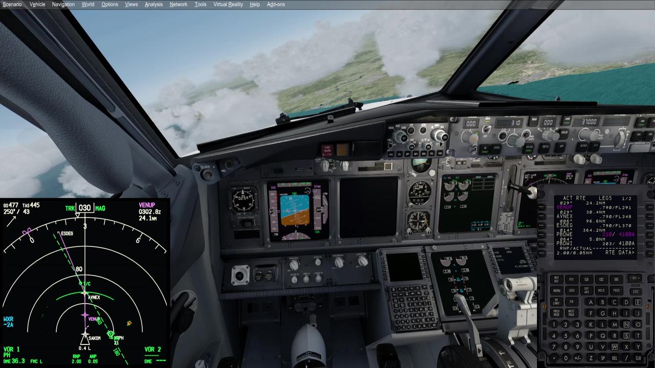 Perth YPPH Cold and Dark Condor 737 IVAO P3D4