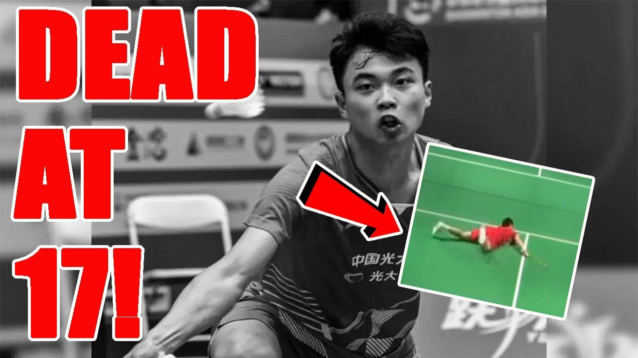 SHOCKING video shows Chinese badminton player COLLAPSING! DIES SUDDENLY of CARDIAC ARREST in match!