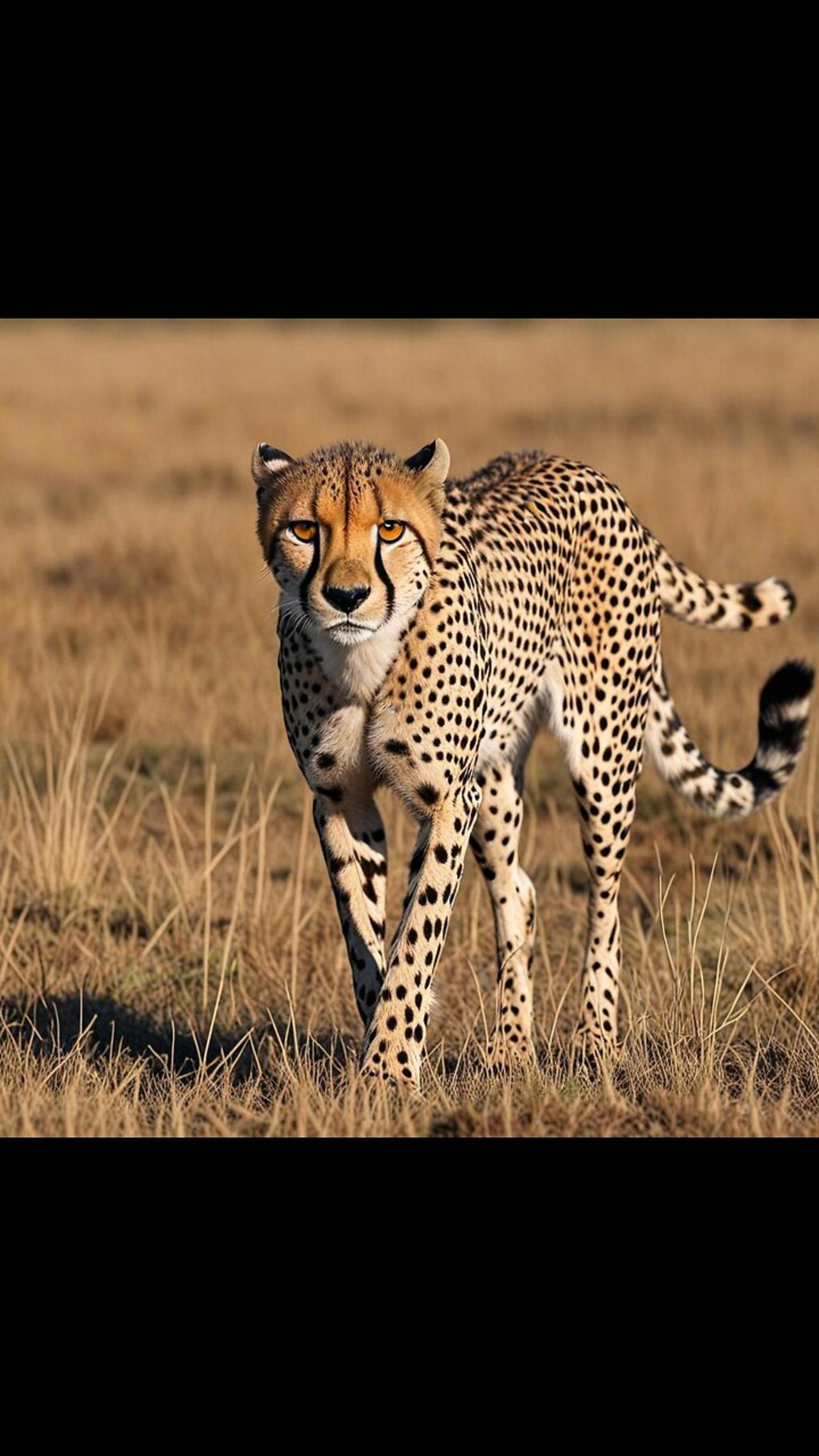 Cheetah Hunting in the Wild  Teaching Cubs to Survive #facts #animals #forest #foryou