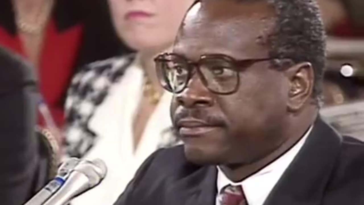 joe Biden attacks Clarence Thomas to keep him off of the Supreme Court