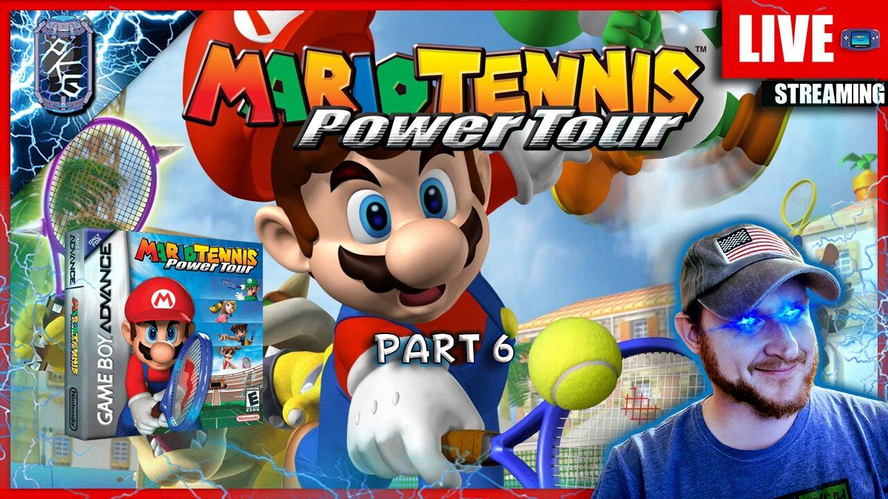 FIRST TIME - Part 6 | Mario Tennis Power Tour | GBA | !Subscribe & Follow!