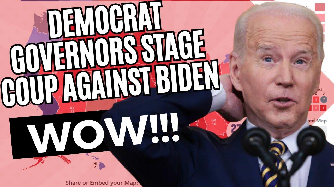 Democrat Governors Stage Coup Against Biden Spearheaded by Minnesota’s Tim Walz