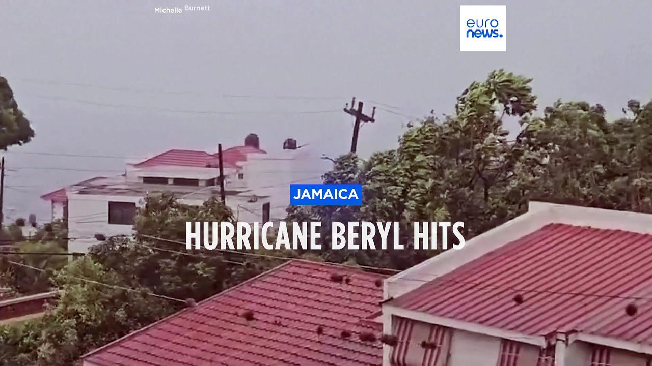 At least 8 dead after Hurricane Beryl batters its way through Jamaica