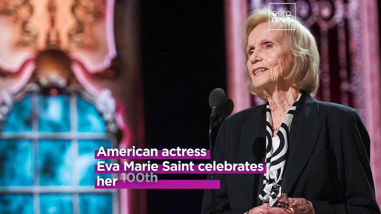 Oscar-winning actress Eva Marie Saint celebrates 100th birthday