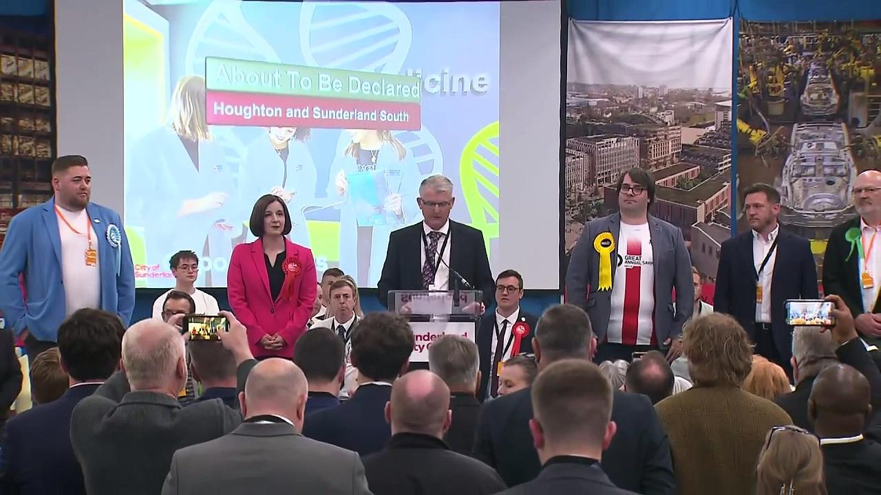 Labour win first seat as Sunderland South declare first