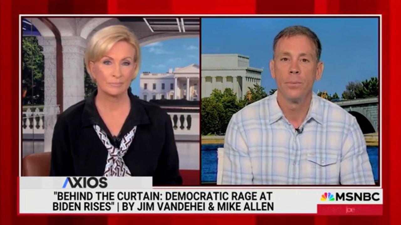 Jim VandeHei: Dems Are 'Furious,' Almost Nobody Wants Biden To Stay In The Race
