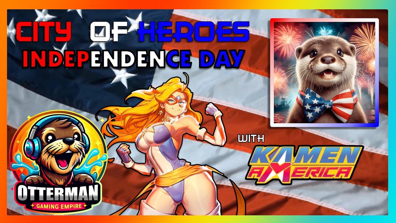 City of Heroes 'Murica Independence Day | Kamen America #RumbleTakeover