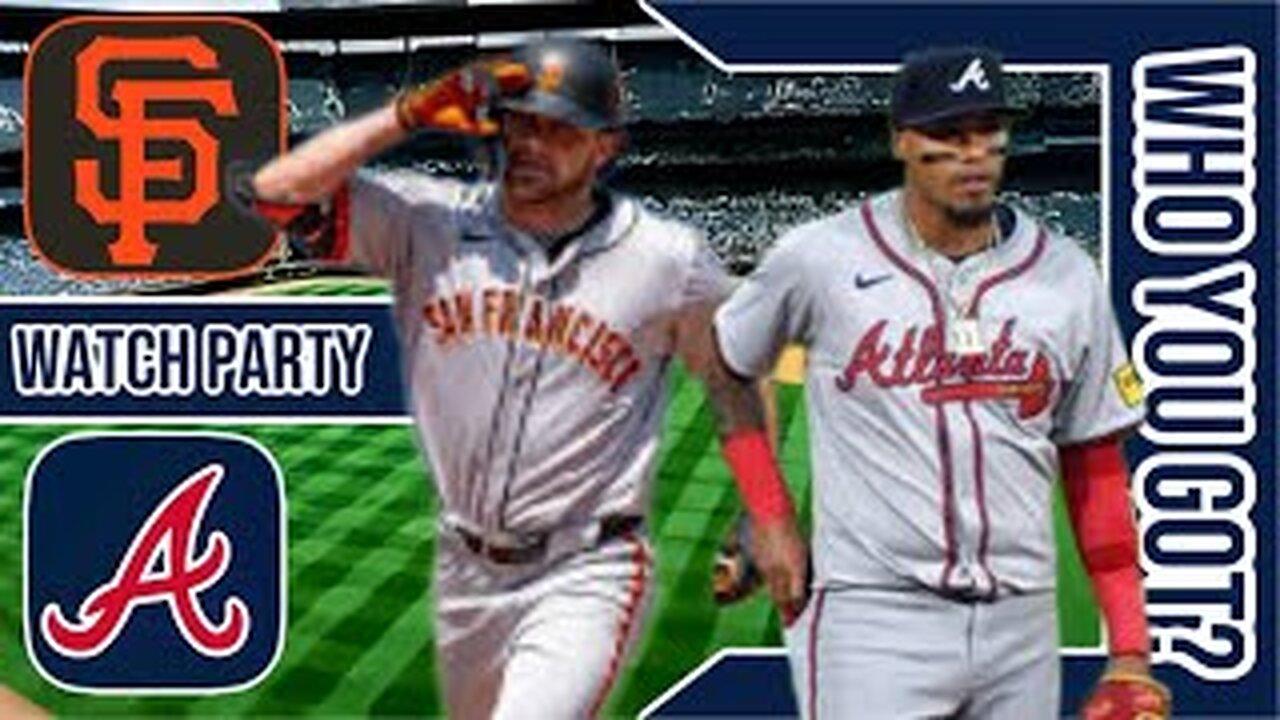 San Francisco Giants vs Atlanta Braves | Live Play by Play & Reaction Stream 3D Sim | MLB 2024 gm 83