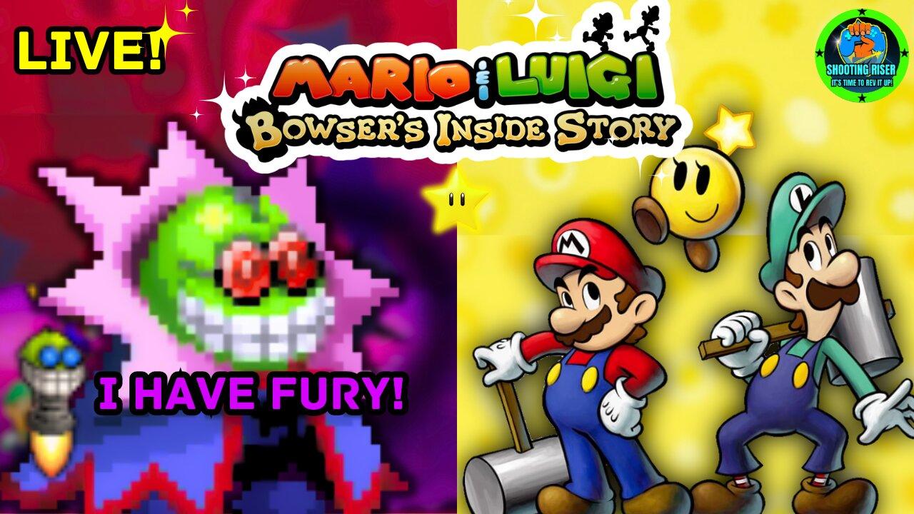 DARK BEAN TAKES CENTER STAGE! - Mario & Luigi Bowser's Inside Story #live #mariogames #bowser