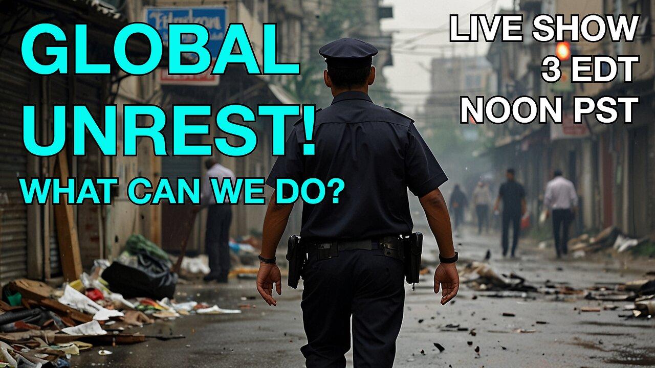 Global Unrest! What Can We Do? ☕ 🔥