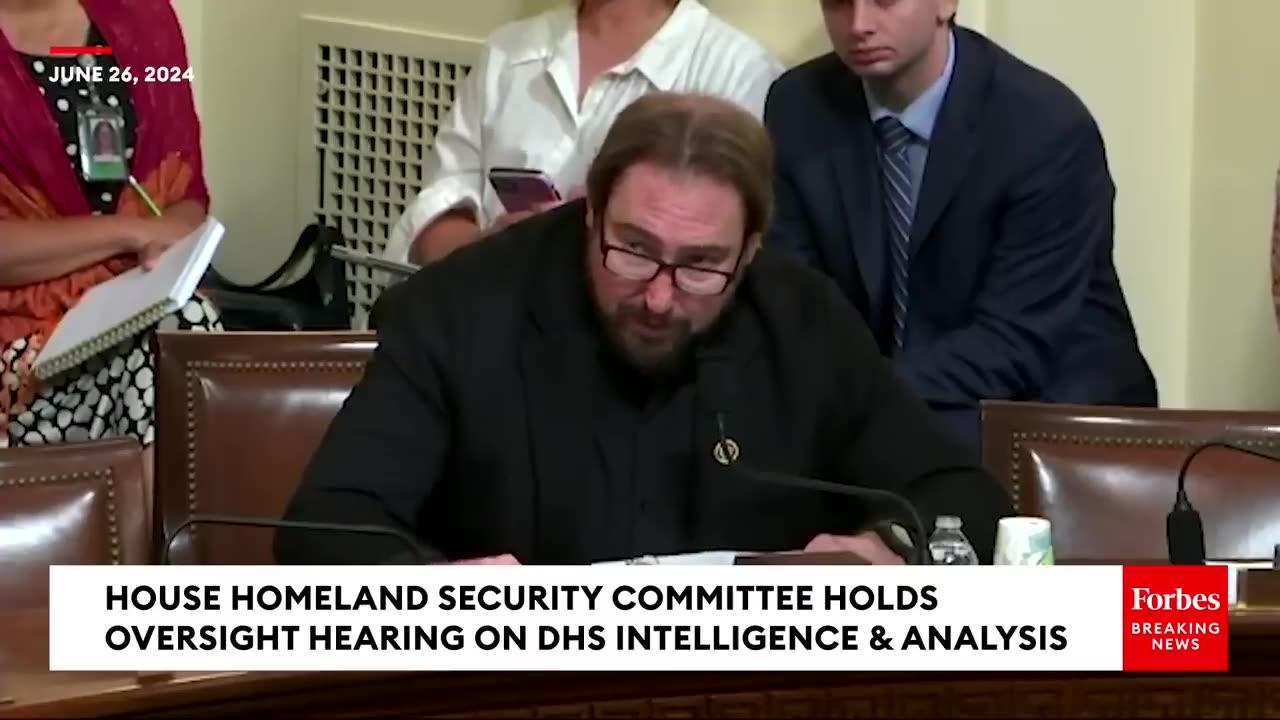 Eli Crane: 'The American People Aren't Stupid' toDHS Official On Border