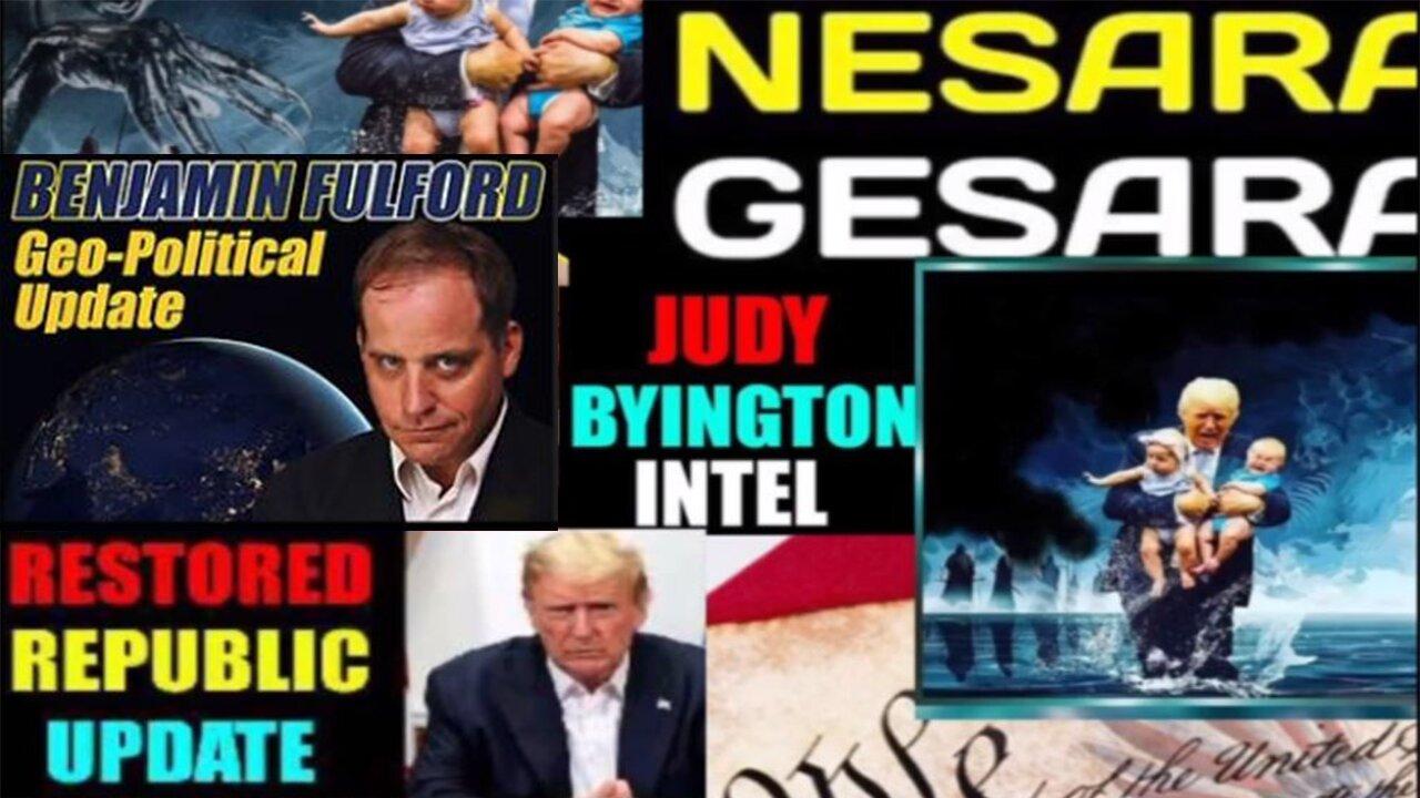 Judy Byington. Benjamin Fulford ~ Situation Update July 5~ Trump Return- Restored Republic via a GCR