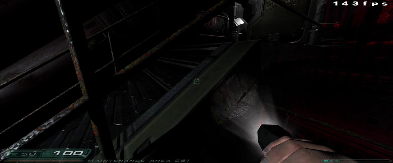 Dhewm3: Doom 3 Intro At 144 FPS. What to expect