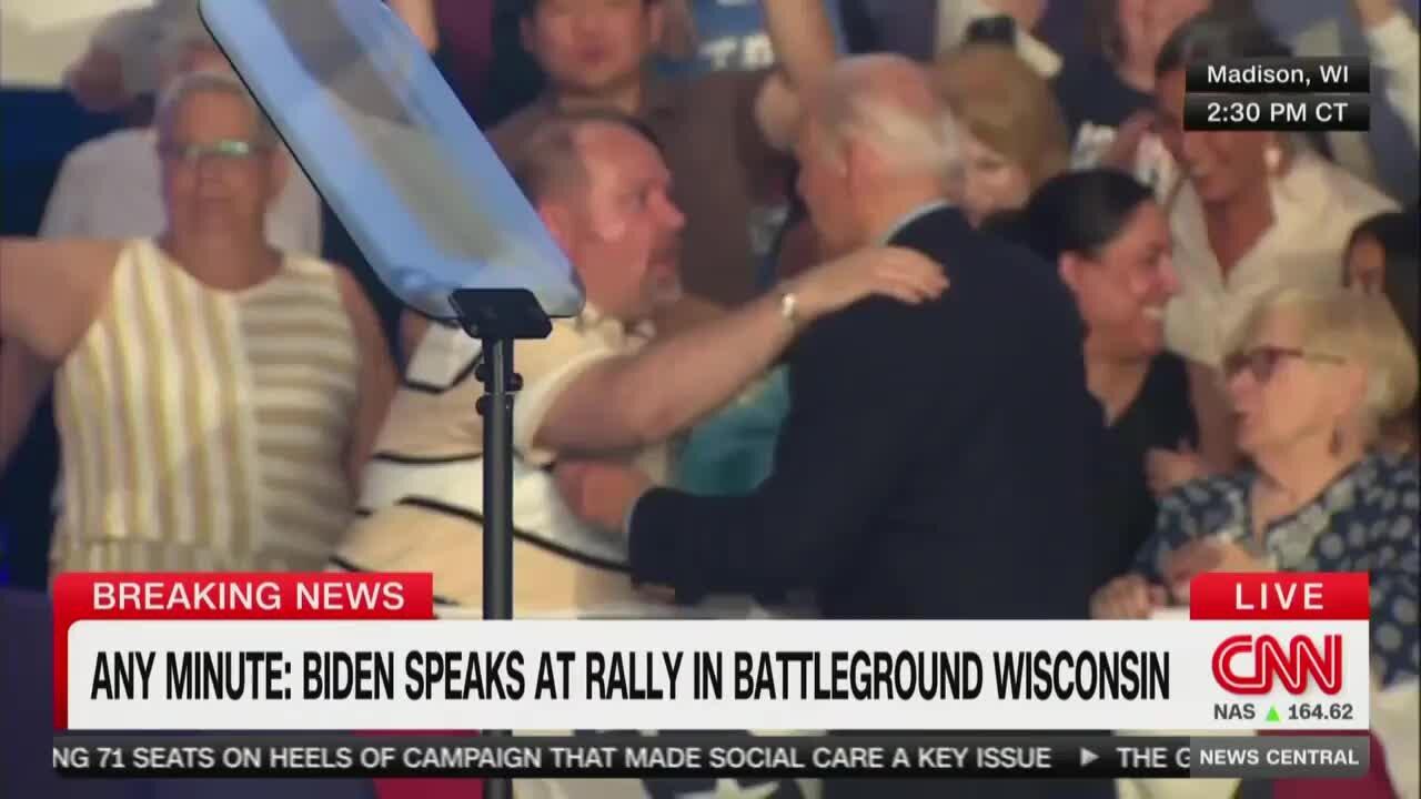 At Wisconsin Rally, Biden Mocks ‘Stable Genius’ Trump for July Fourth Story About Revolutionary War Airports