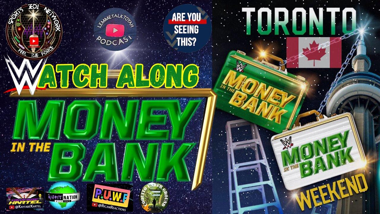 WWE MONEY IN THE BANK P.L.E LIVE WATCH ALONG REACTION STREAM HOW GET'S THE BRIEFCASES?