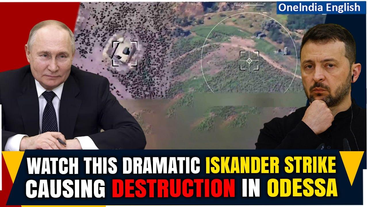 Russian Iskander Destroys Two Patriot Air Defense Launchers and Giraffe Radar Near Odessa | Oneindia