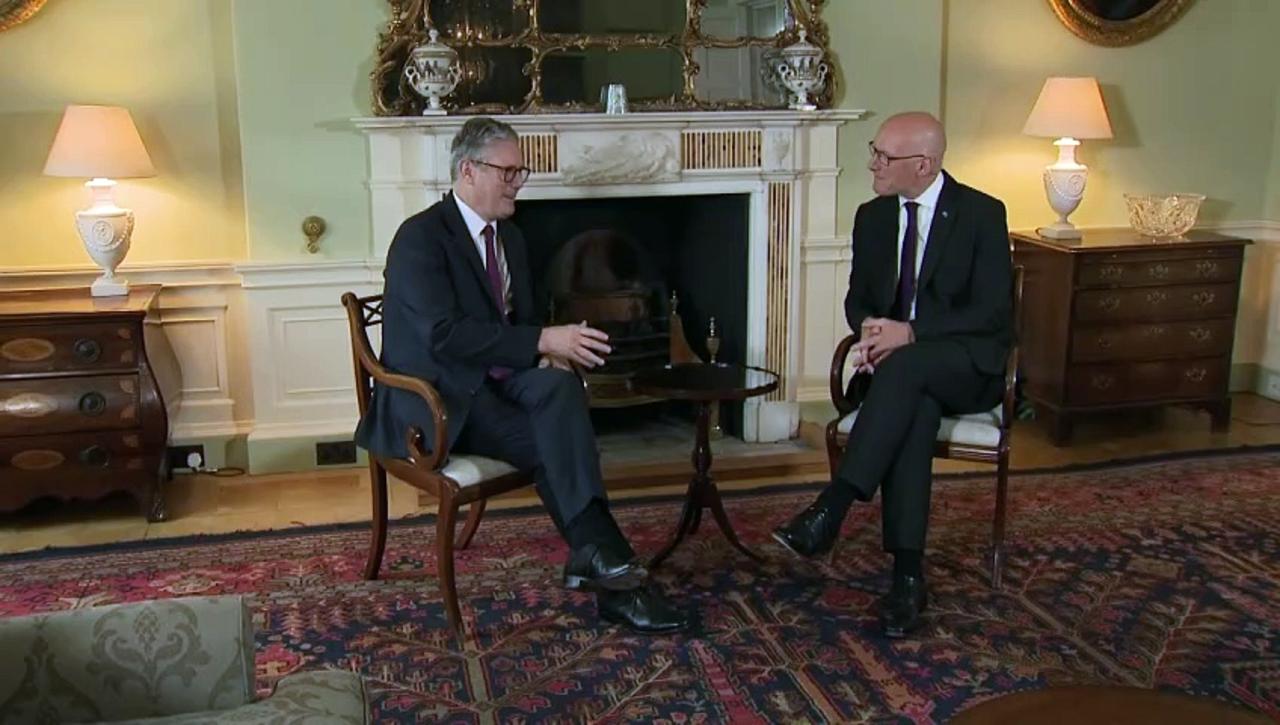 Sir Keir Starmer meets Scotland's First Minister