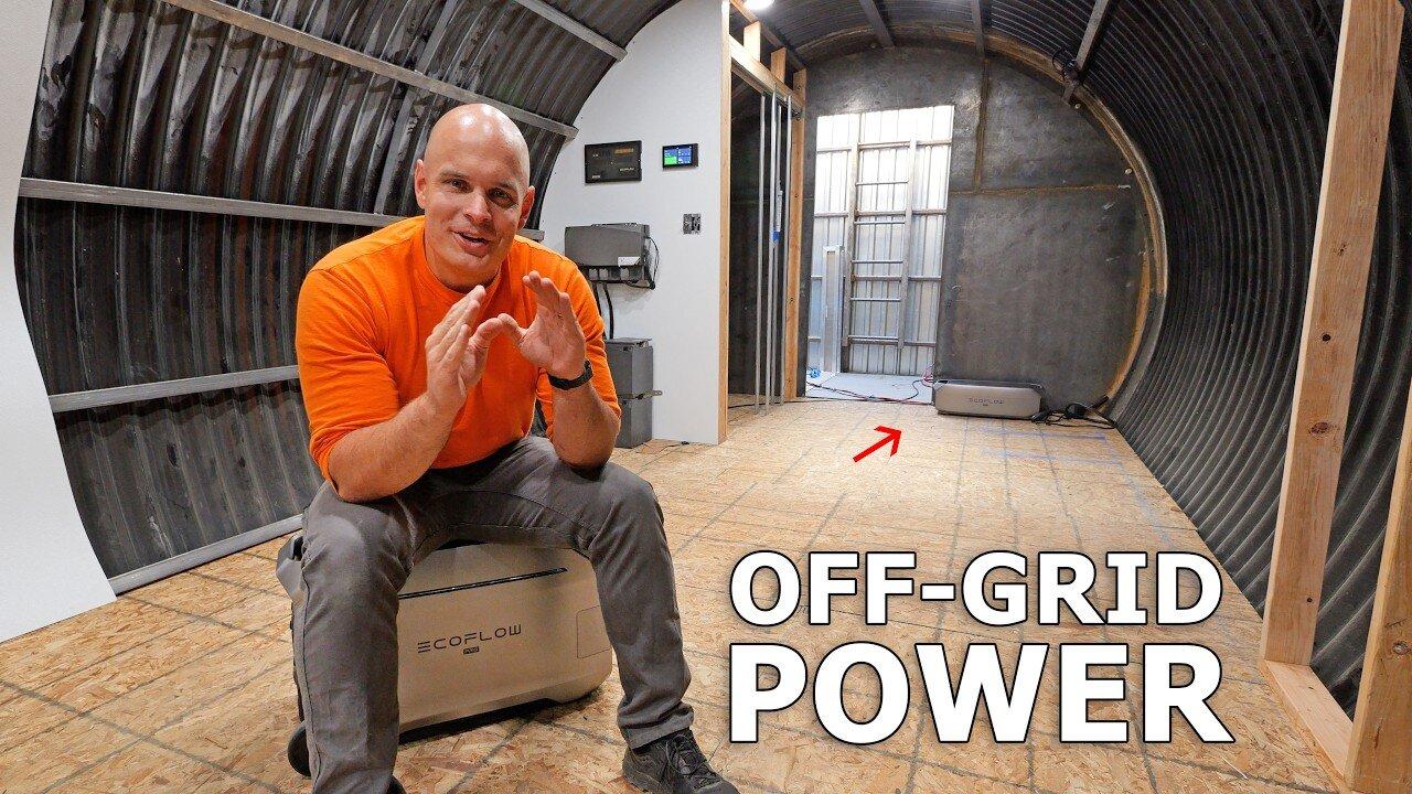 How to Properly Power a Backyard Bunker - (Completely Off Grid) | JerryRigEverything