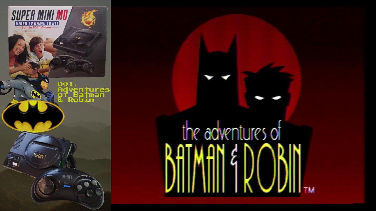 Super Mini MD - 001. Adventures of Batman & Robin