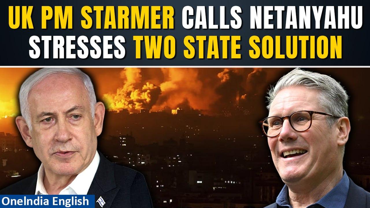 In 1st Call With Netanyahu, UK PM Keir Starmer Urges 'Caution' On Israel-lebanon Border | Oneindia