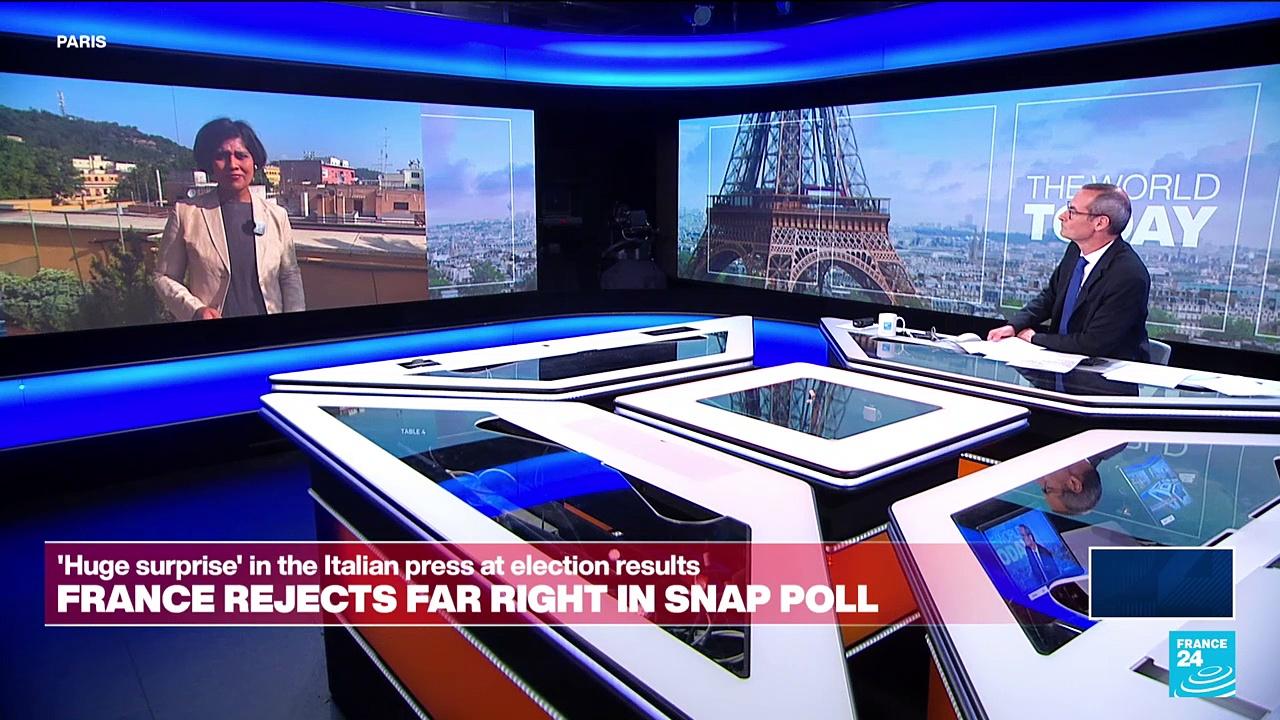 'A French revolution': Italian media reacts to French election