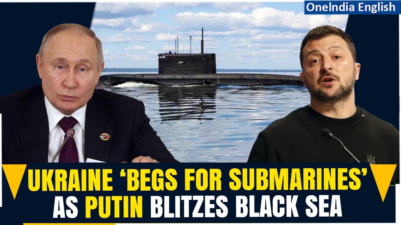 Zelensky Seeks Submarine Boost From Biden After Losing ‘Ground Offensive’ Against Russia| Watch